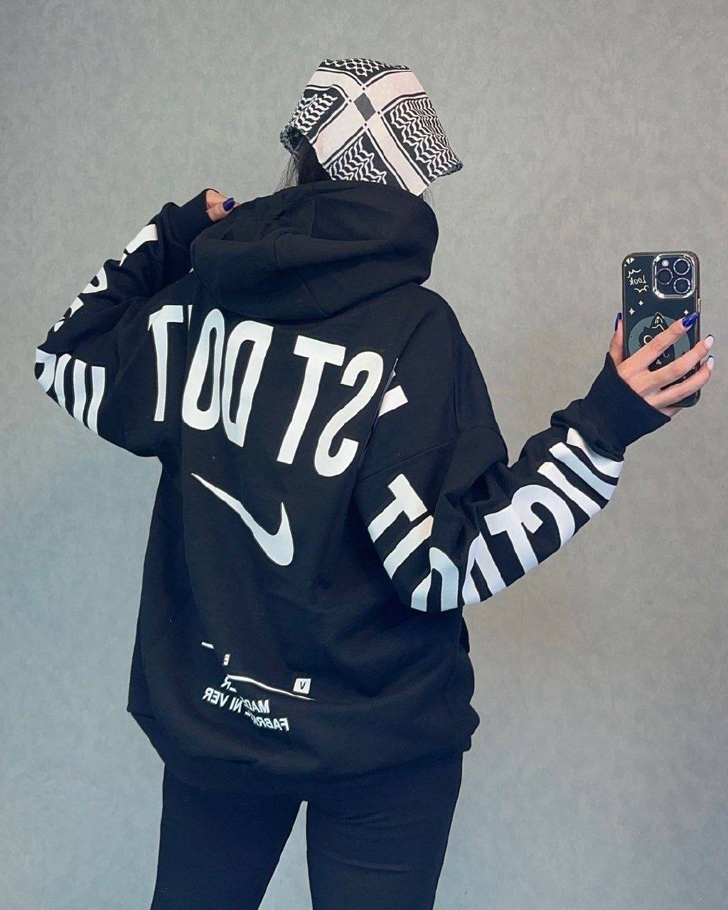 هودی ۲طرف چاپ جاست(پک 3 عددی)