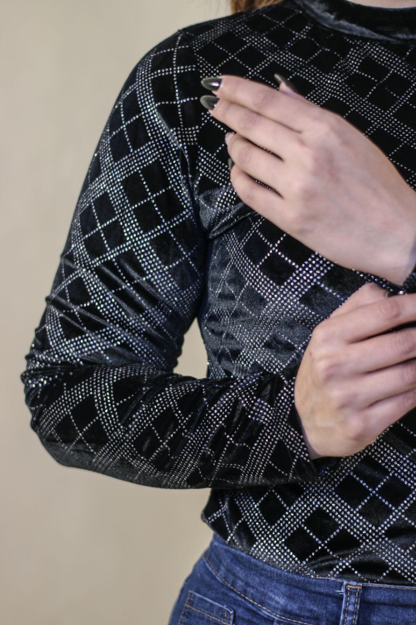 بلوز مخمل وارداتی آنجل (پک 4 عددی)