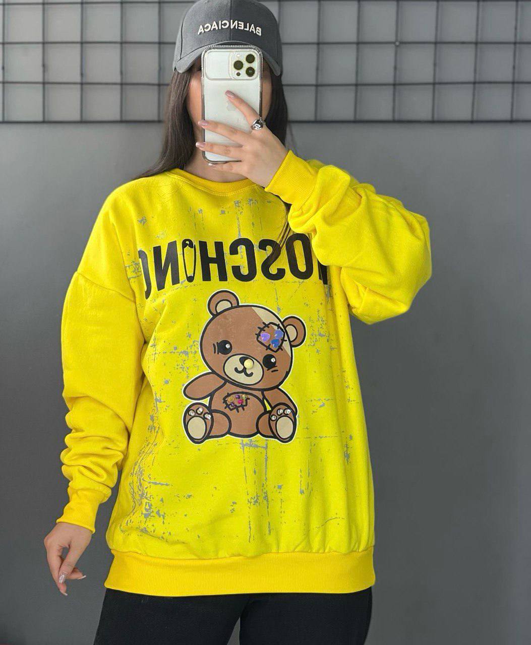 بلوز استین دار خرسی(پک 6 عددی)