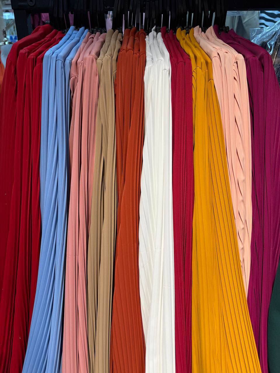 شومیز استینپلیسه کرواتی (پک 4 عددی)