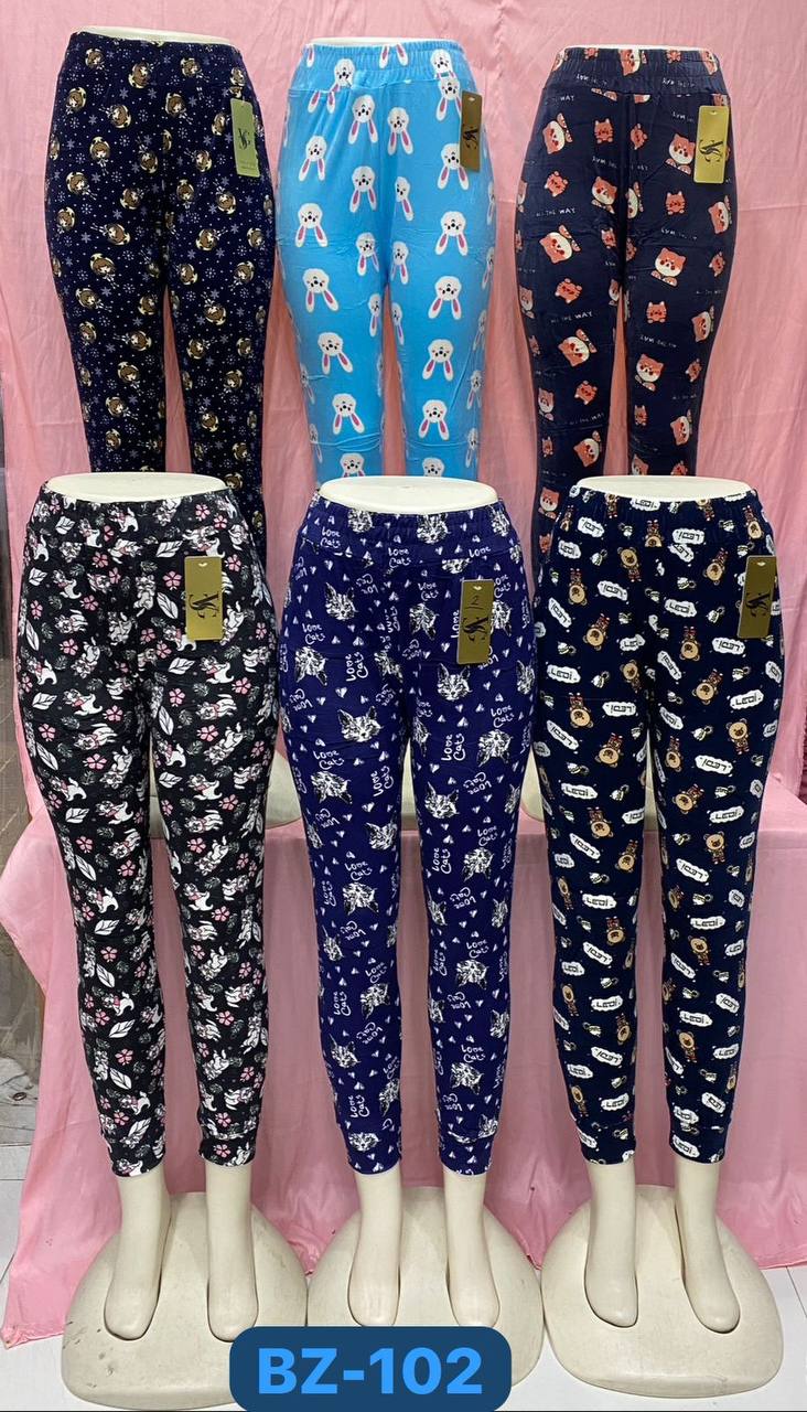 شلوار مخمل استیکری gvg طلایی اصلی (پک 6 عددی)