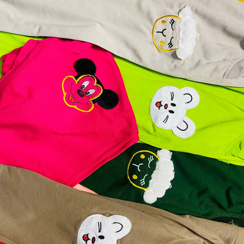 شلوار دخترانه خرسی (پک 6 عددی)