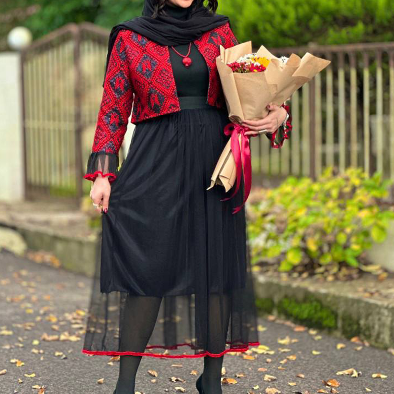 کت ودامن ناردونه (پک 2 عددی)