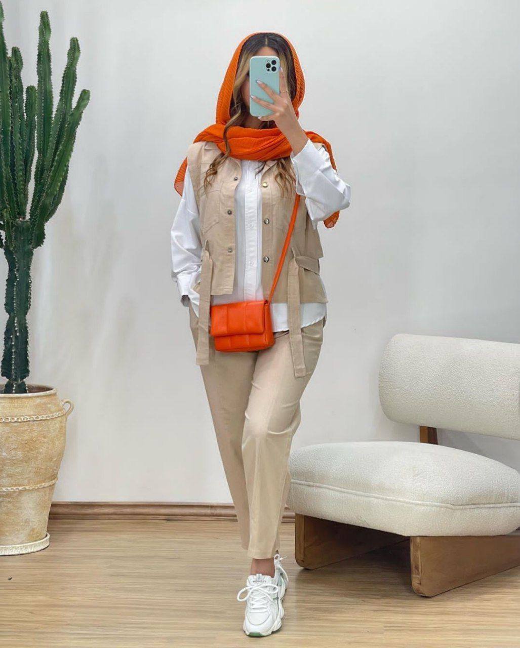 جلیقه وشلوار و شومیز ۳ تیکه (پک 4 عددی)