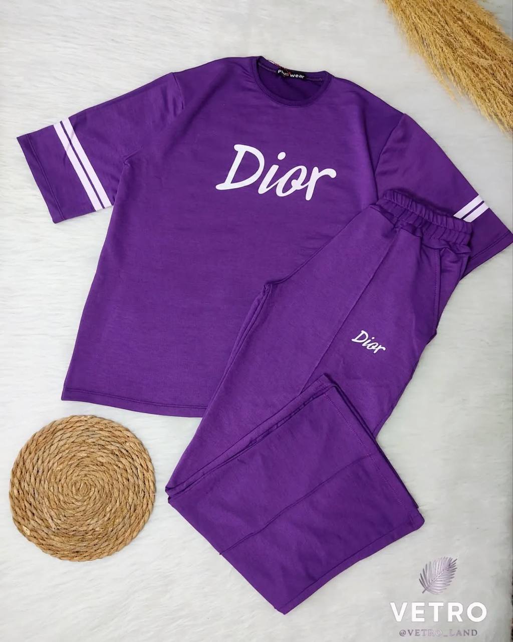 ست تیشرت شلوار دیور (پک 6 عددی)