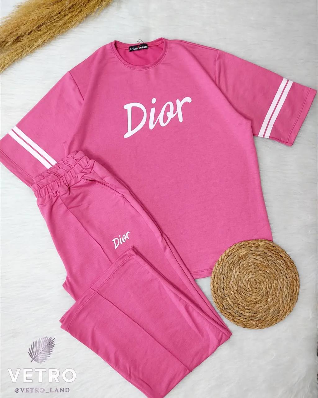 ست تیشرت شلوار دیور (پک 6 عددی)