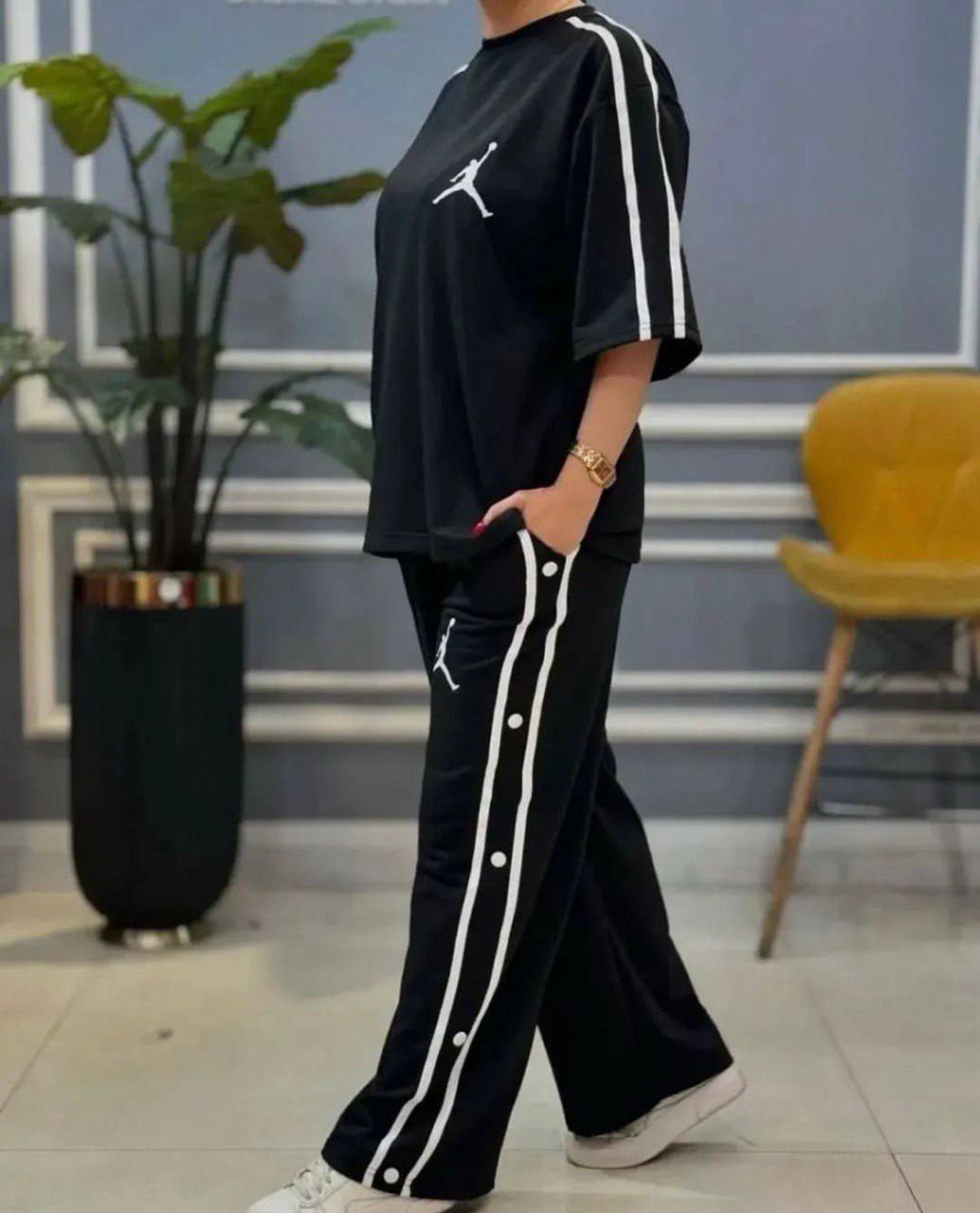 ست تیشرت و شلوار بگ جوردن (پک 6 عددی)