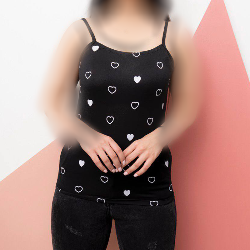 تاپ ٢بندى قلب (پک 6 عددی)