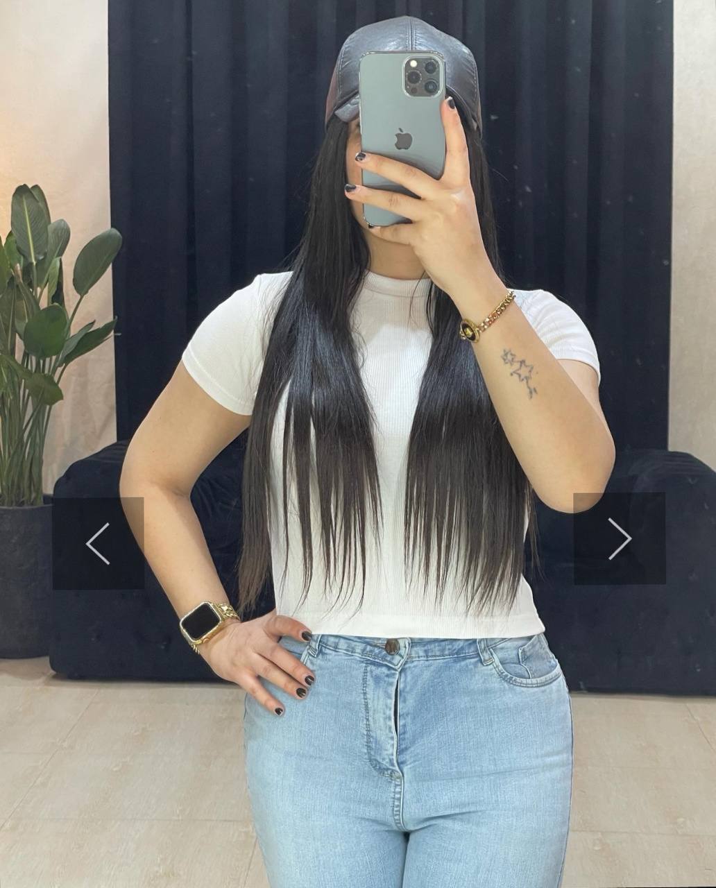 کراپ بیسیک ساده نخ پنبه (پک 6 عددی)