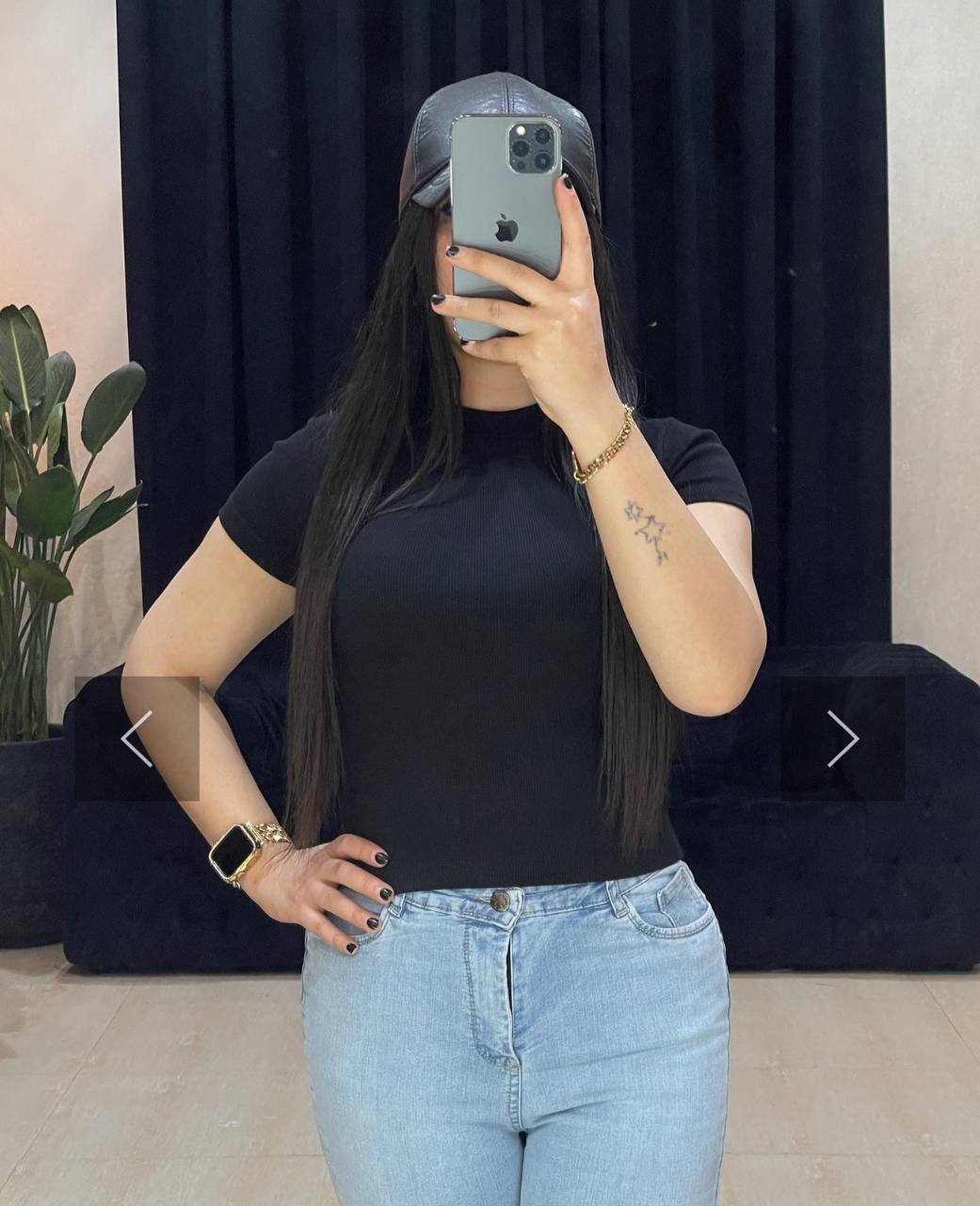 کراپ بیسیک ساده نخ پنبه (پک 6 عددی)