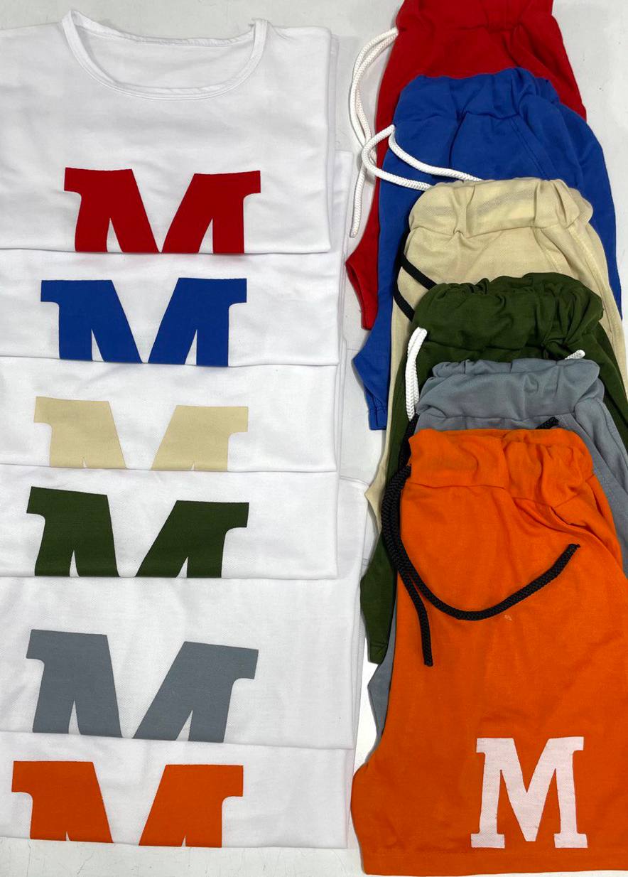 ست کراپ شورتک M (پک 6 عددی)