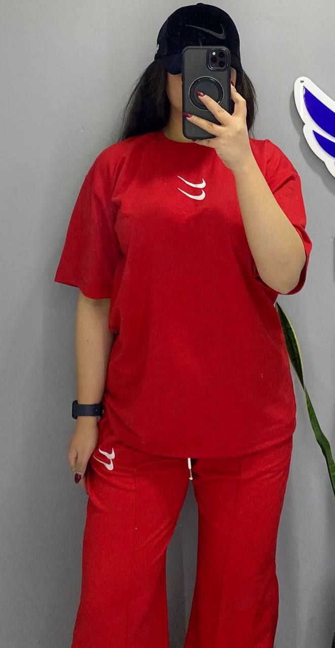 ست تیشرت شلوار بگ دبل نایک (پک 3 عددی)