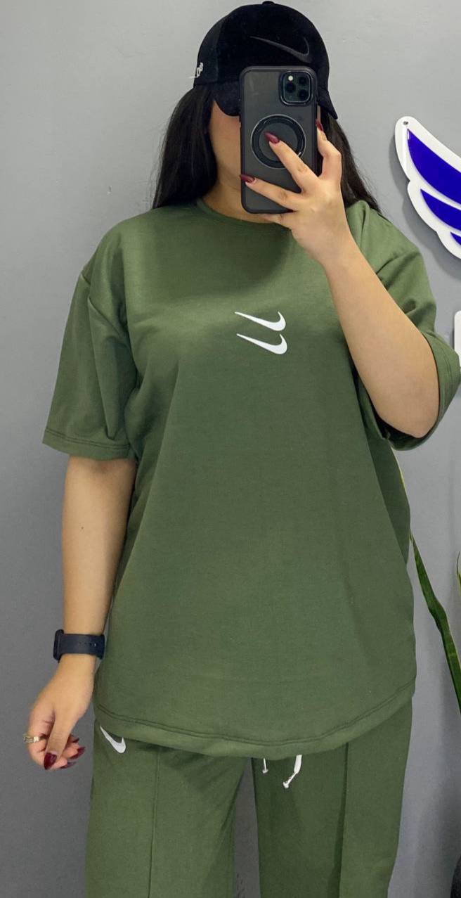 ست تیشرت شلوار بگ دبل نایک (پک 3 عددی)