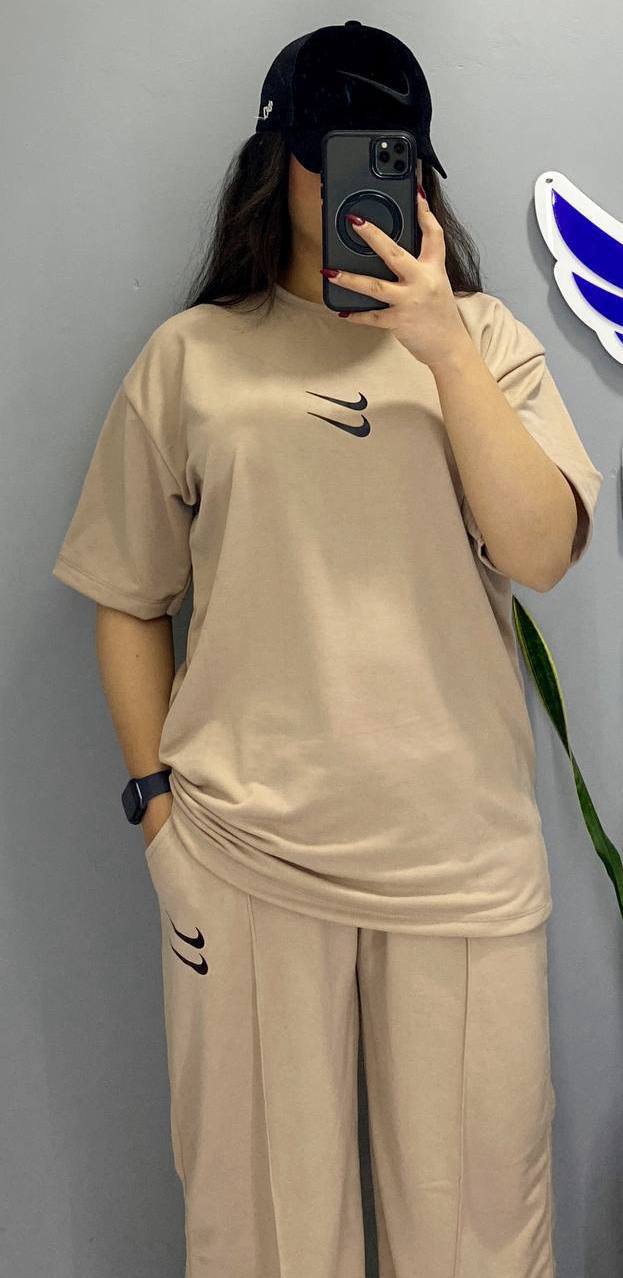 ست تیشرت شلوار بگ دبل نایک (پک 3 عددی)