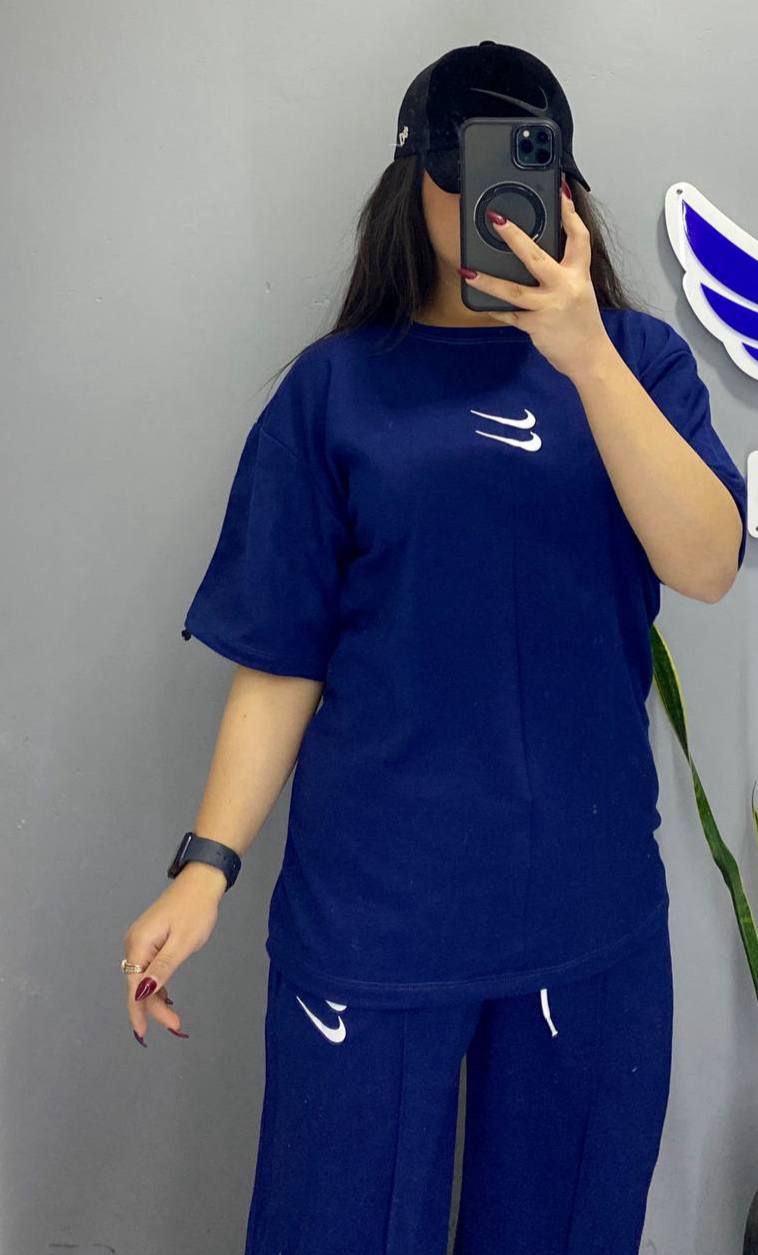 ست تیشرت شلوار بگ دبل نایک (پک 3 عددی)