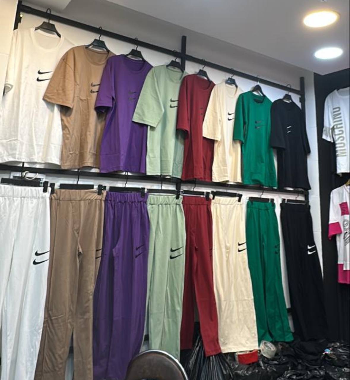 ست تیشرت شلوار بگ دبل نایک (پک 3 عددی)