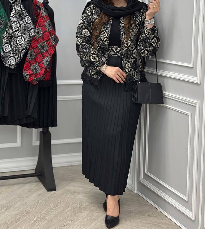 کت و دامن آلیش (پک 5 عددی)