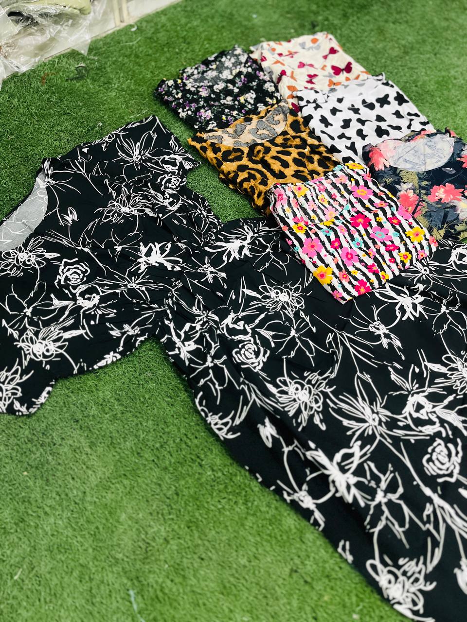 ساحلی کمر کش دار یقه دلبری (پک 4 عددی)