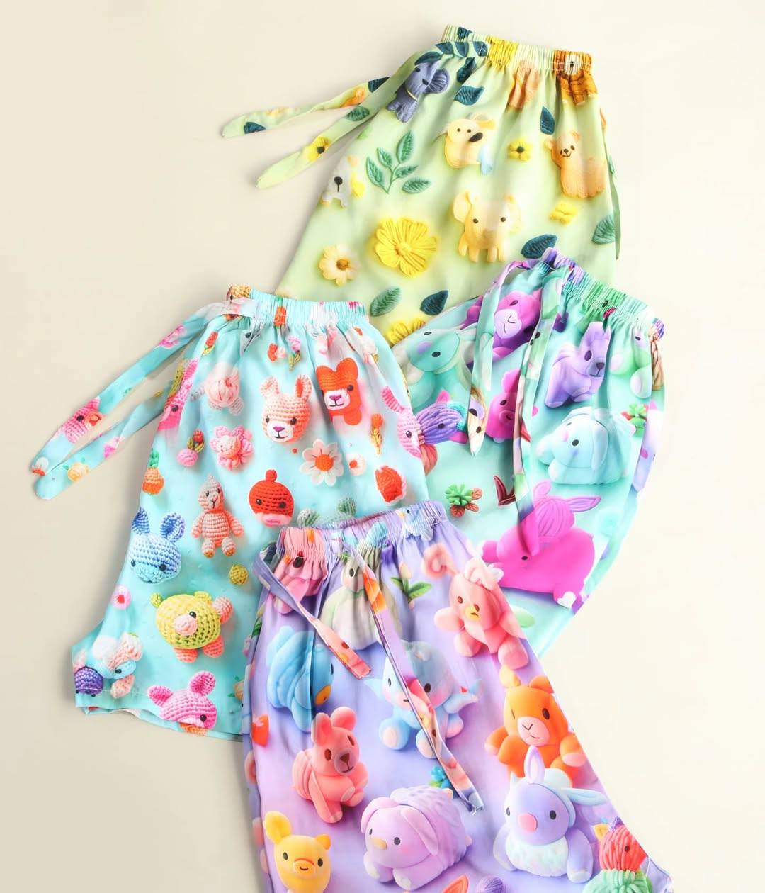 شورتک کوتاه سه بعدی (پک 6 عددی)