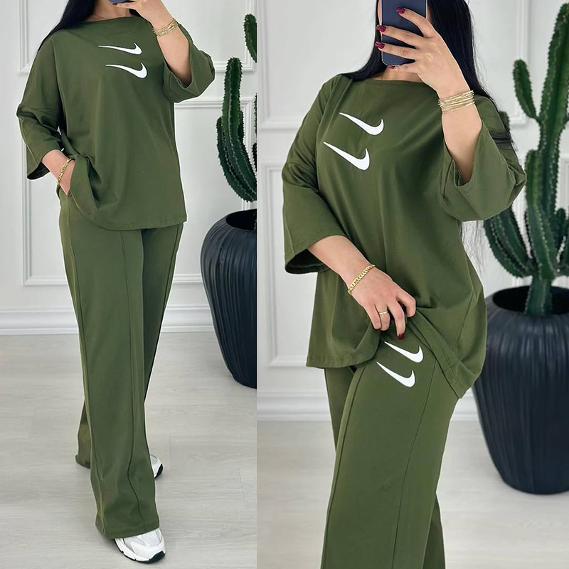 ست تیشرت شلوار بگ دبل نایک (پک 3 عددی)