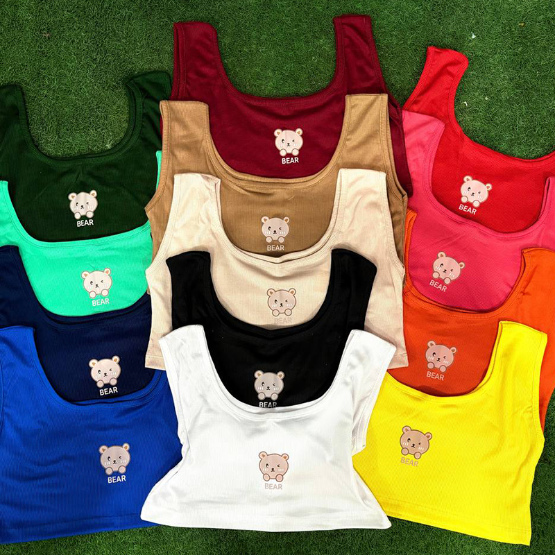 تاپ نیم تنه خرس (پک 6 عددی)