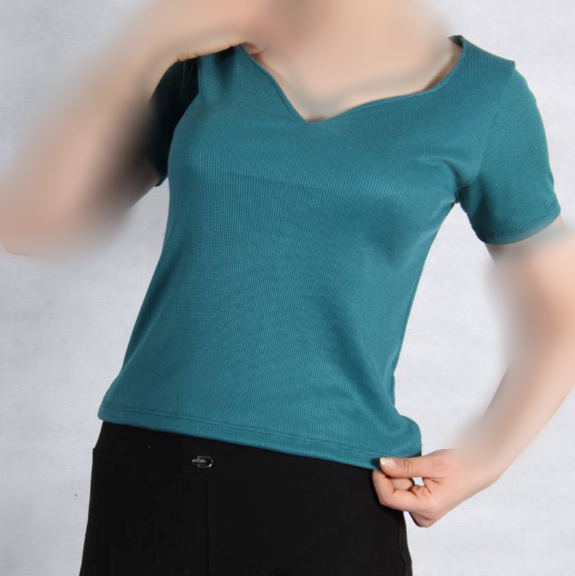 کراپ یقه دلبر (پک 6 عددی)