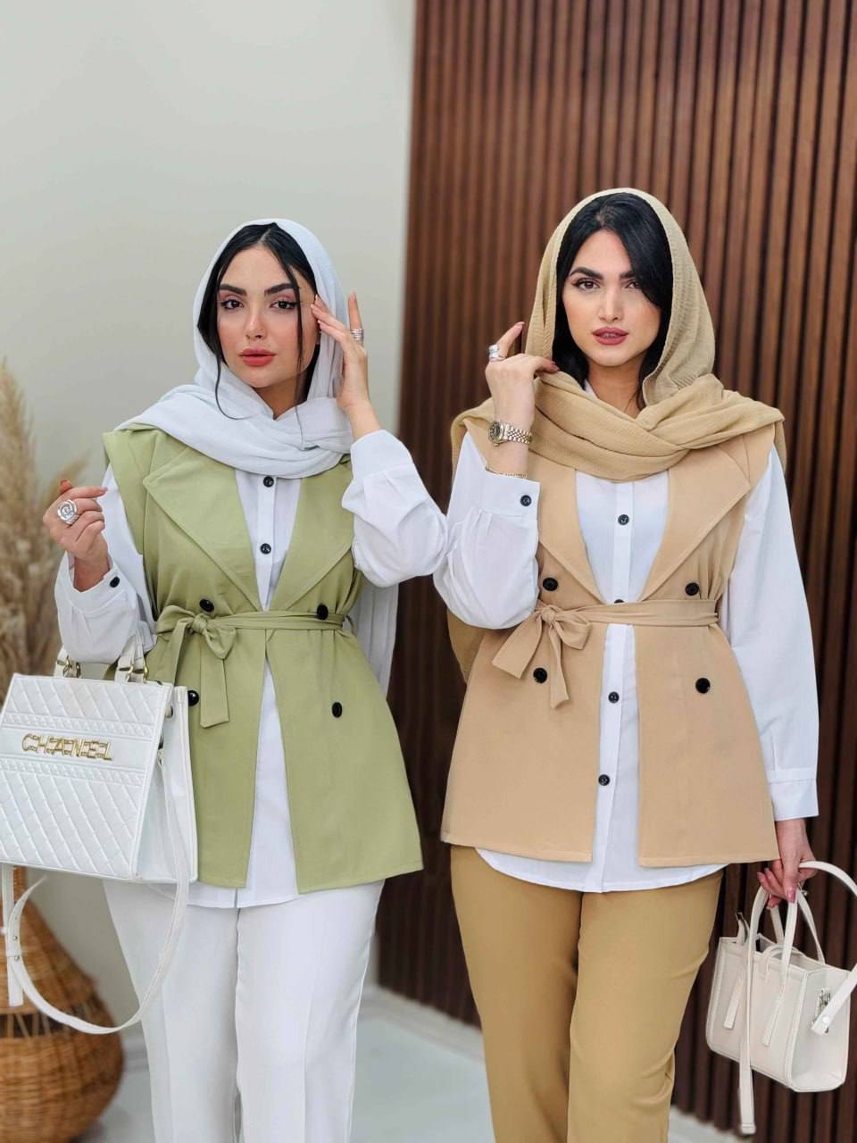 وست کوتاه نیلوفر (پک 3 عددی)