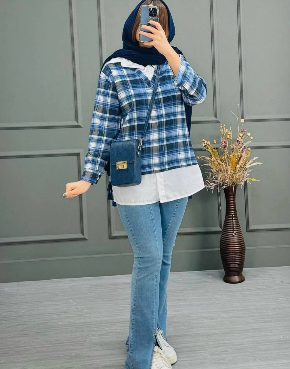 تونیک مانتویی وست ۲تیکه (پک 4 عددی)