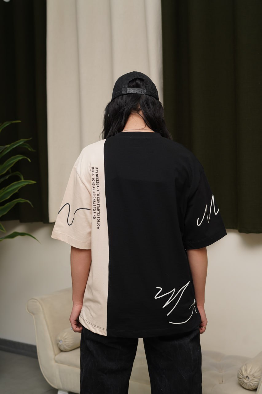 تیشرت فشن باکسی جیبدار (پک 3 عددی)