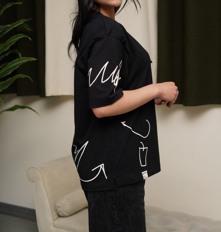 تیشرت فشن باکسی جیبدار (پک 3 عددی)