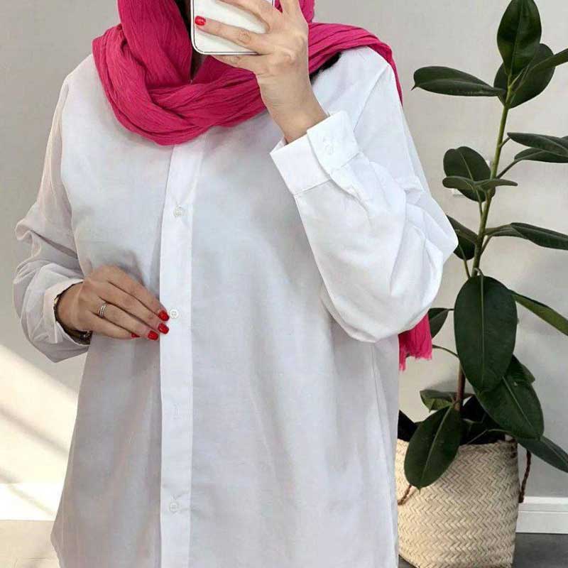 شومیز پیراهنی ساده (پک 3 عددی)