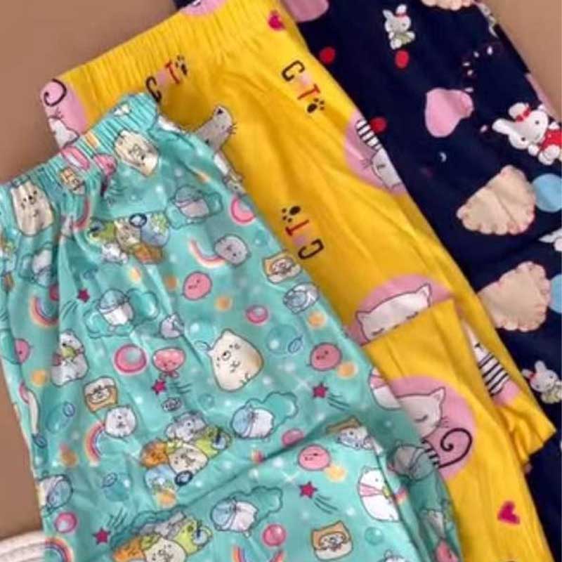 شلوار گیاهی استیری لانیا (پک 6 عددی)