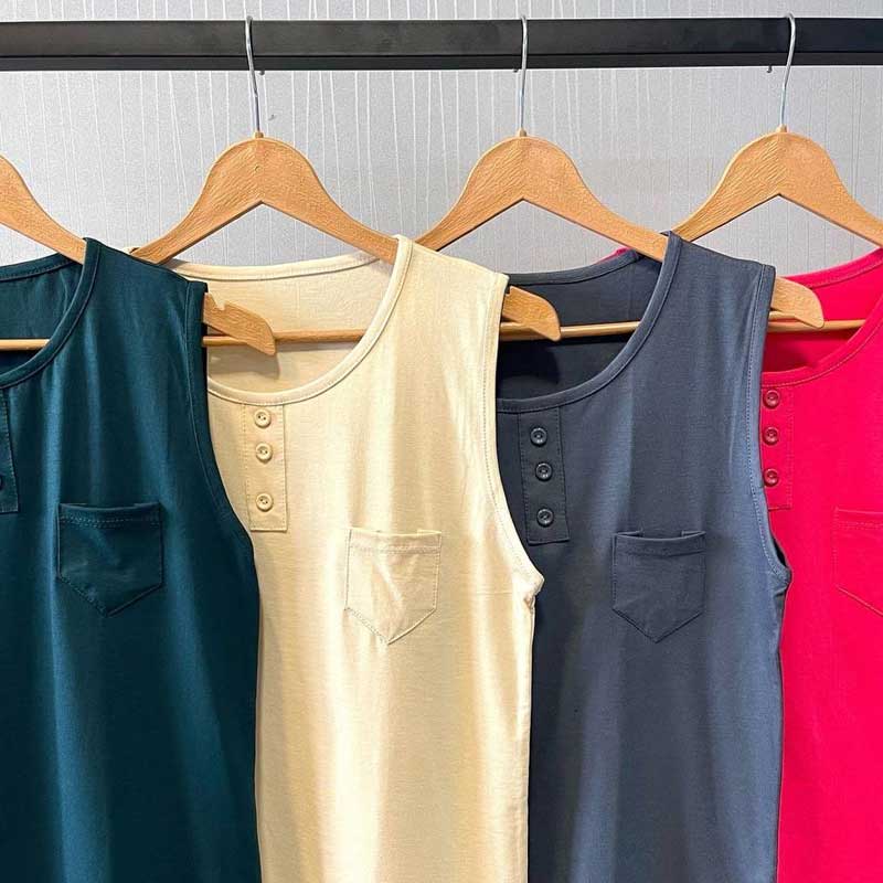 تاپ تک جیب جلو دکمه (پک 6 عددی)