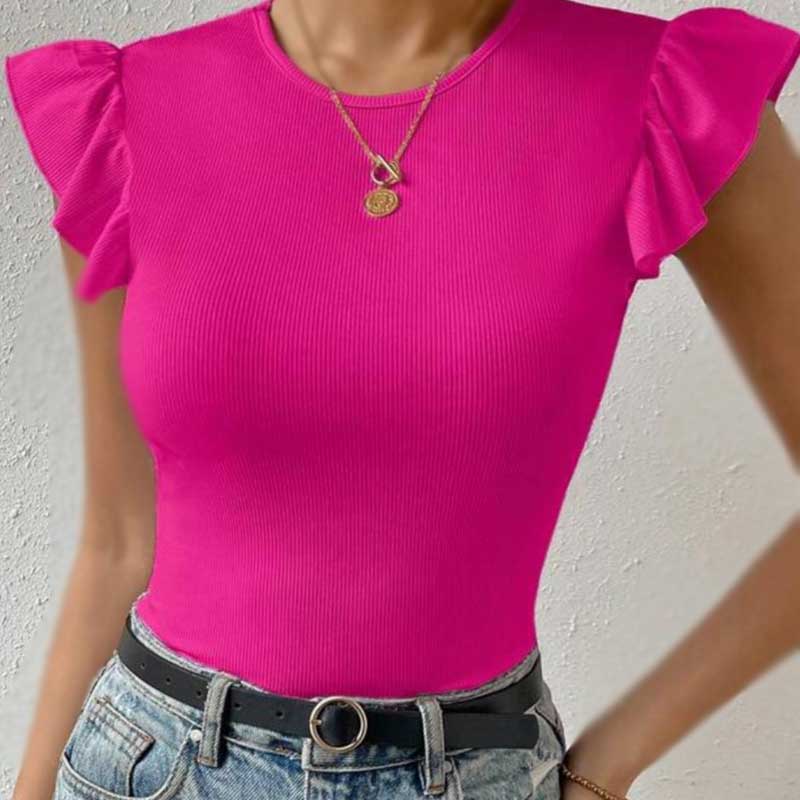 کراپ سرشانه پرپری (پک 6 عددی)