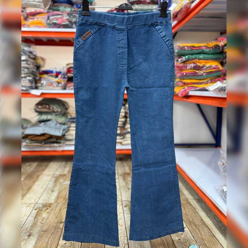 شلوار بوت کات کمر کش (پک 3 عددی)