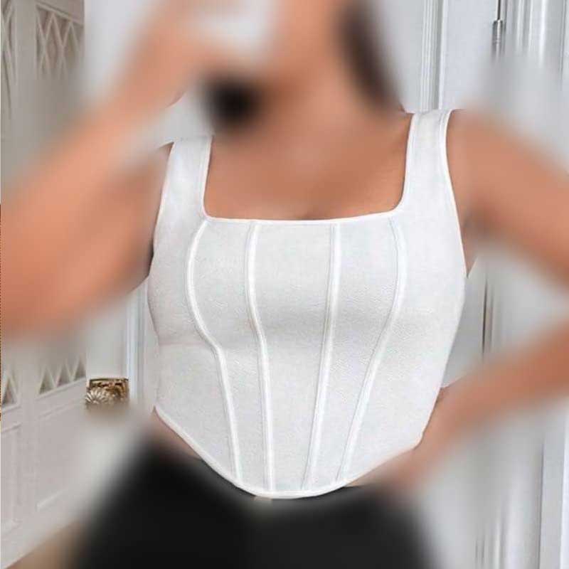 نیمتنه یقه خشتی پیش ساسون دار (پک 6 عددی)