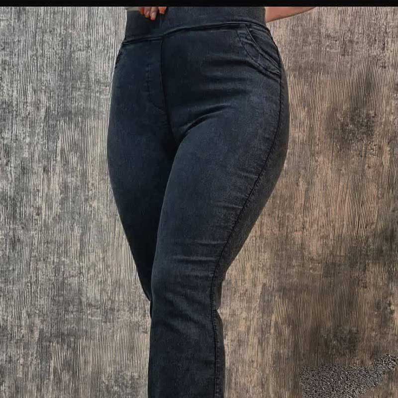 شلوار بوت کات کمر کش (پک 6 عددی)