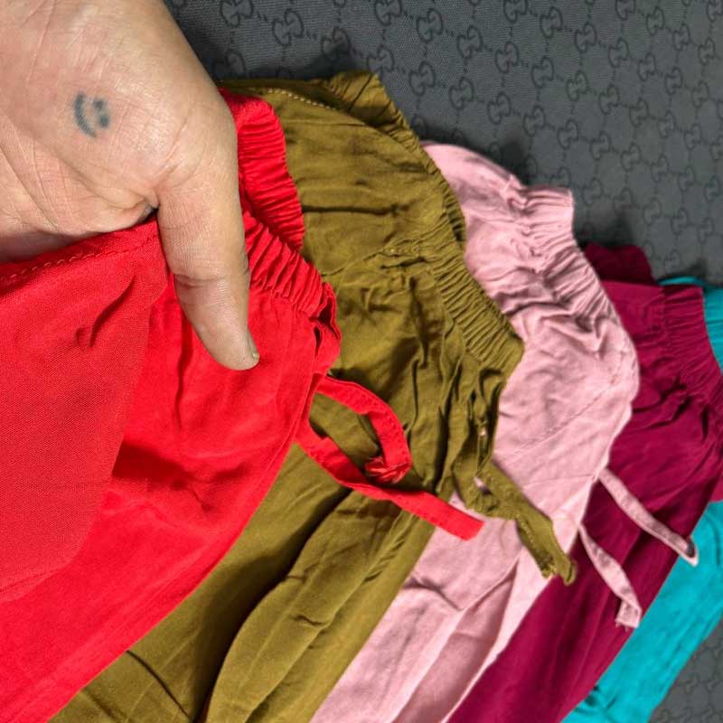 شلوارک بلند جیبدار (پک 4 عددی)