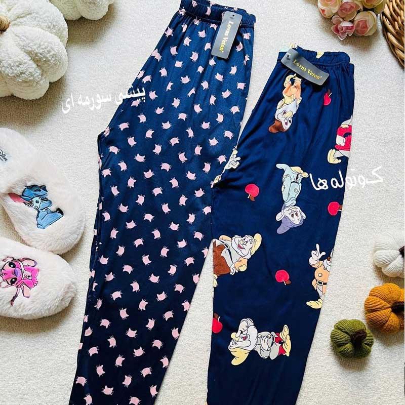 شلوار گیاهی استیری لانیا (پک 6 عددی)