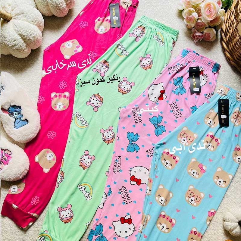 شلوار گیاهی استیری لانیا (پک 6 عددی)