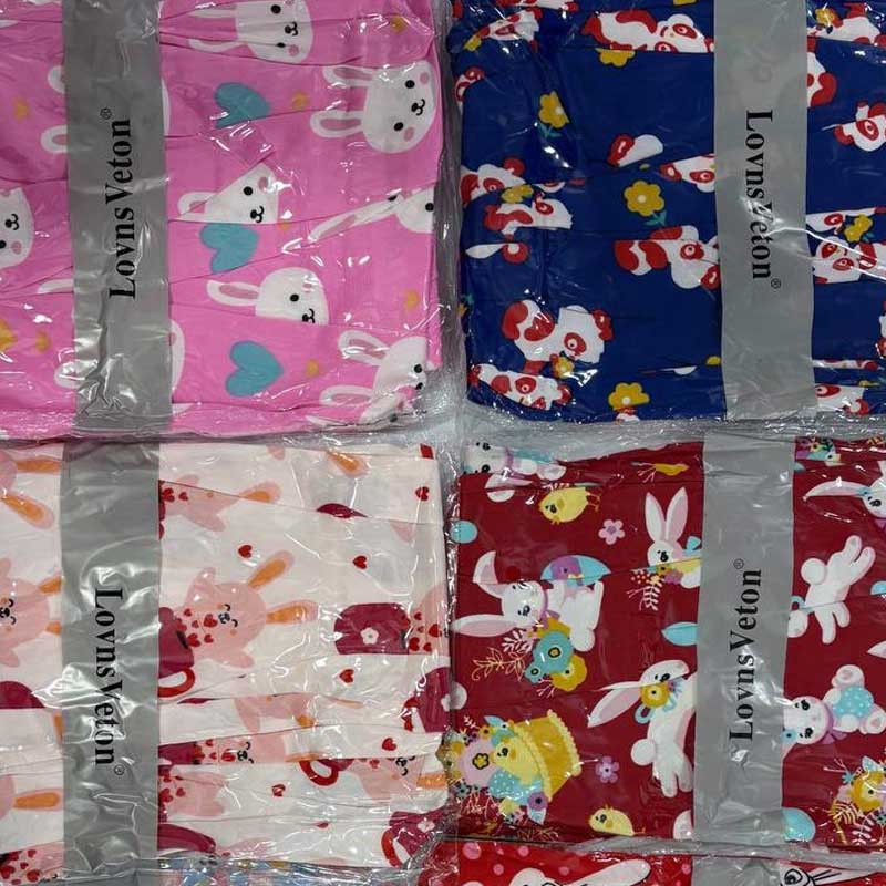 شلوار گیاهی استیری لانیا (پک 6 عددی)