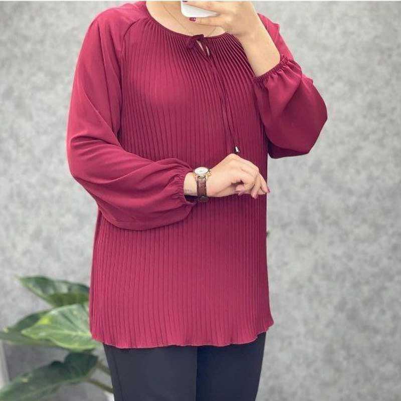 شومیز جلو پلیسه (پک 5 عددی)