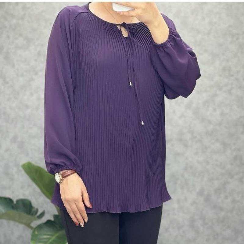 شومیز جلو پلیسه (پک 5 عددی)