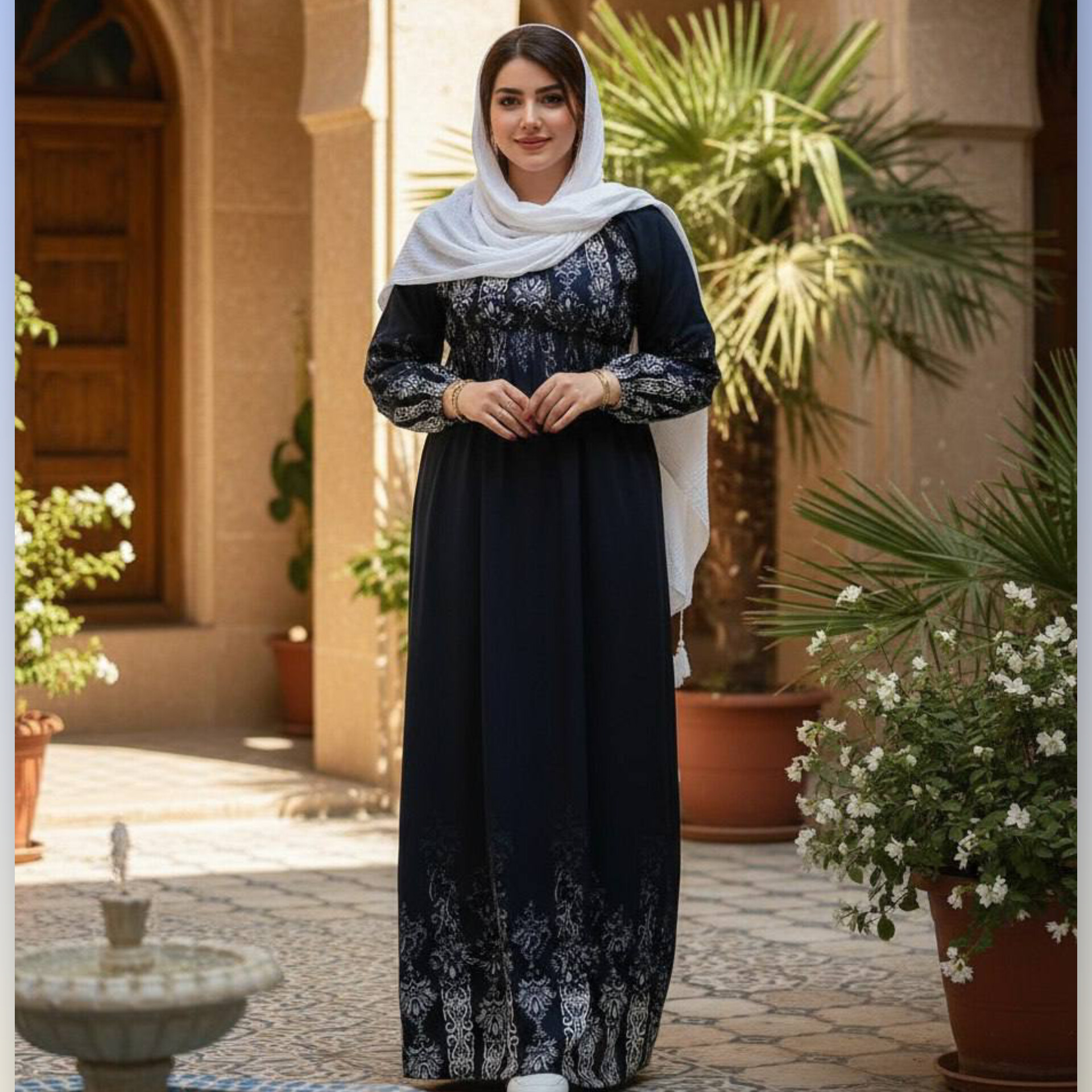 ساحلی حاشیه دار خرداد (پک 4 عددی)