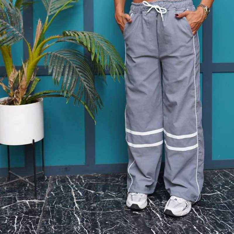 شلوار بگ دمپا نوار دار (پک 4 عددی)