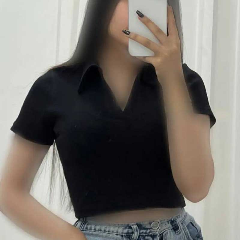 کراپ یقه مردانه (پک 6 عددی)