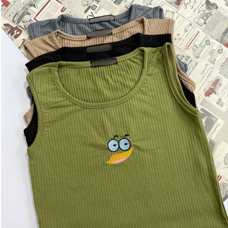 تاپ گلدوزی اردک (پک 6 عددی)