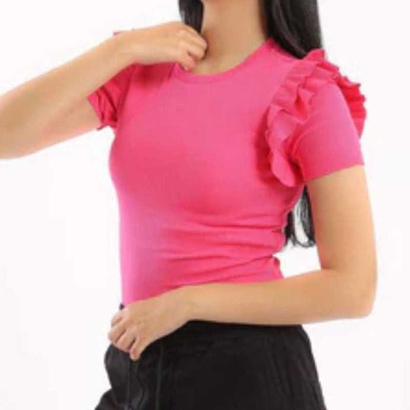 تیشرت نیم آستین عروسکی پری (پک 6 عددی)