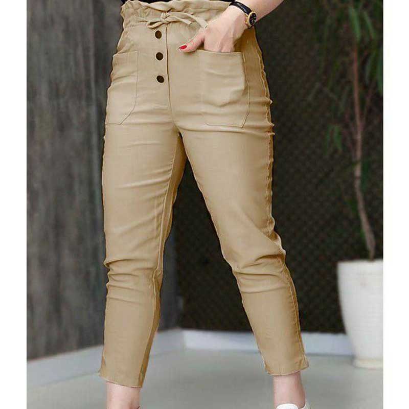 شلوار مام کمر هویجی (پک 4 عددی)