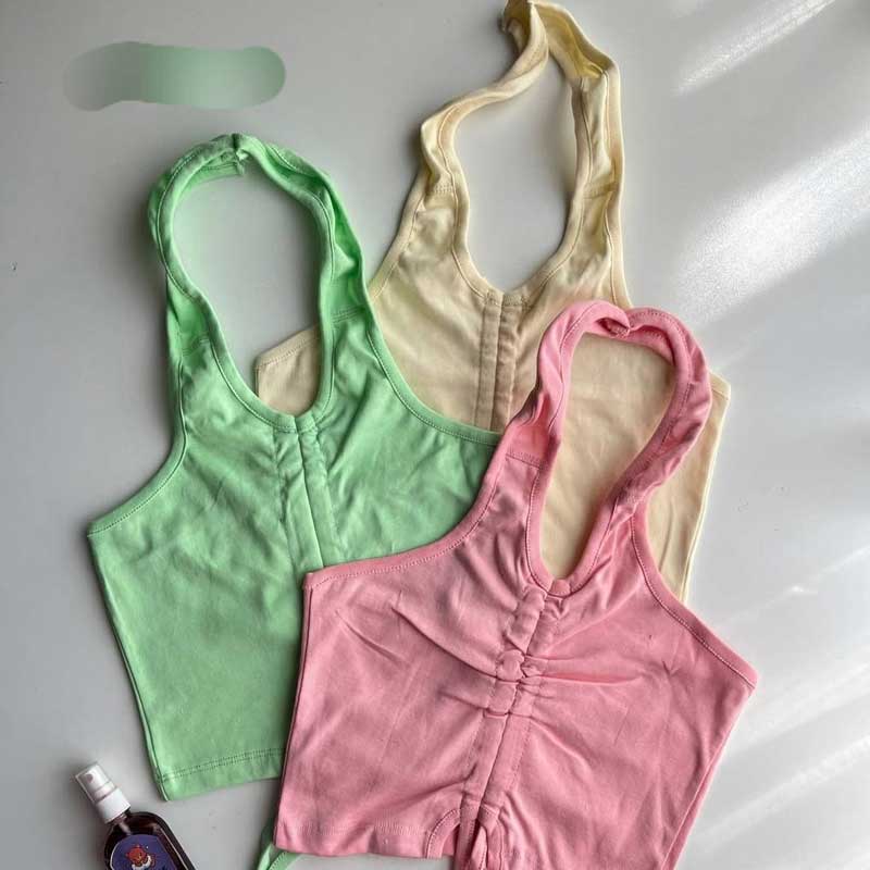 تاپ نیمتنه پشت گردنی (پک 7 عددی)